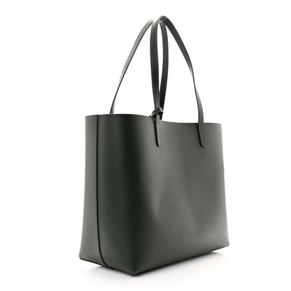 Mansur Gavriel Calfskin Large Shopping Tote Moss 4 of 13