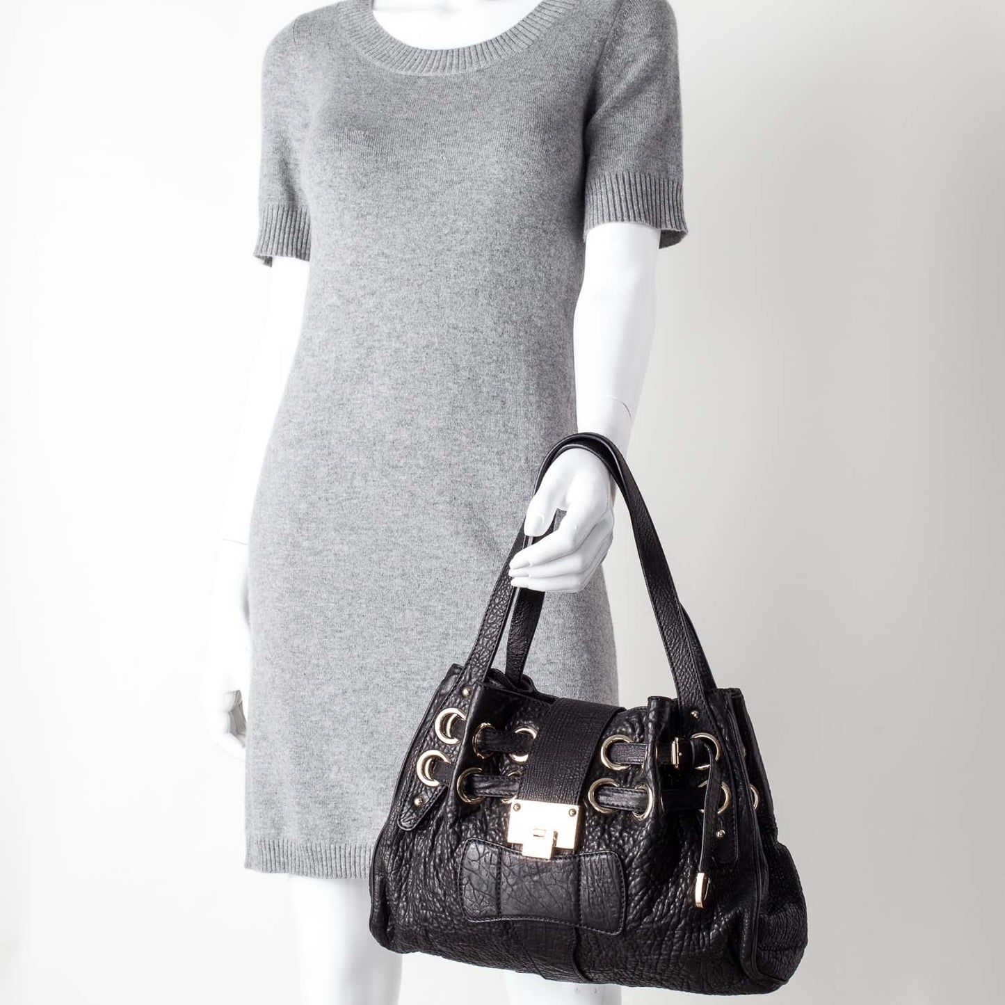 Leather Ramona Bag Black