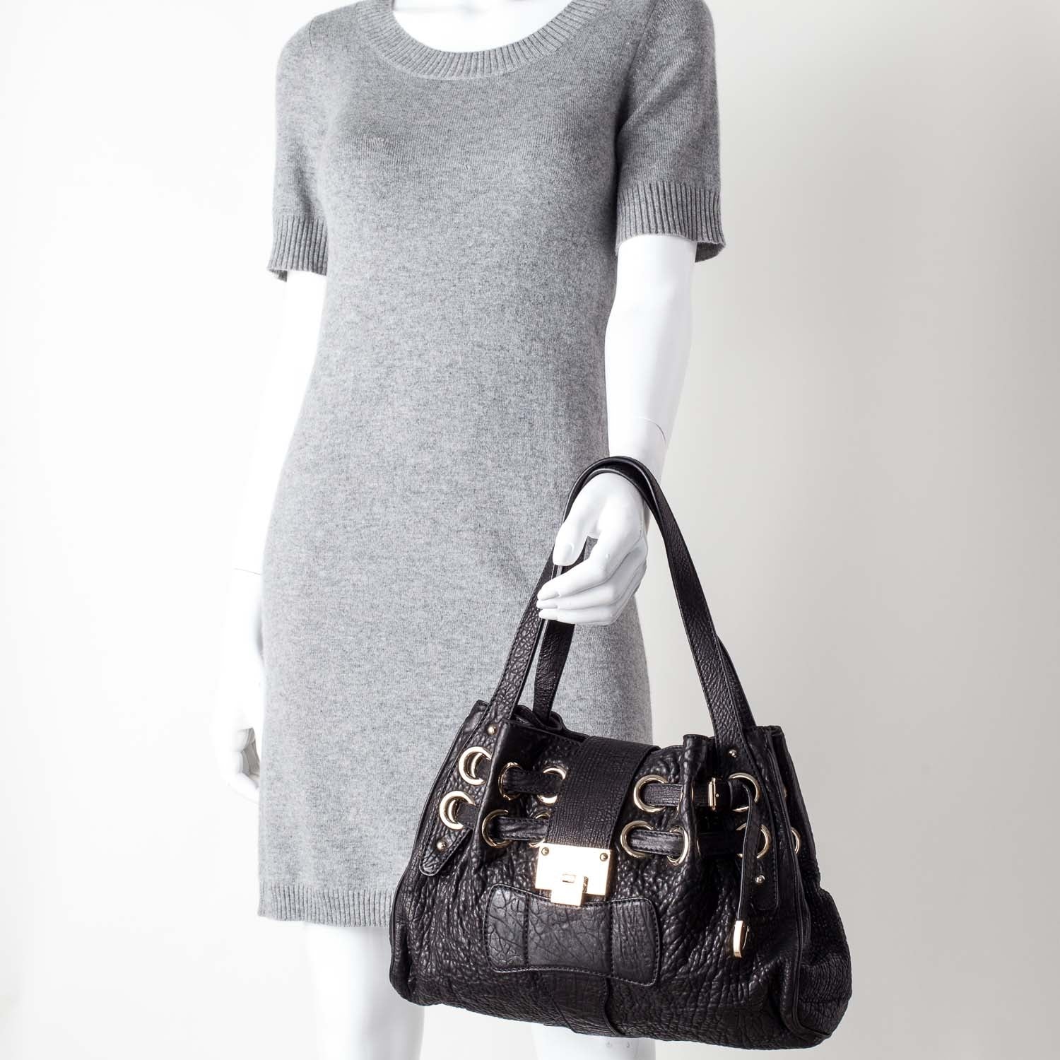 Jimmy Choo Leather Ramona Bag Black 2 of 8