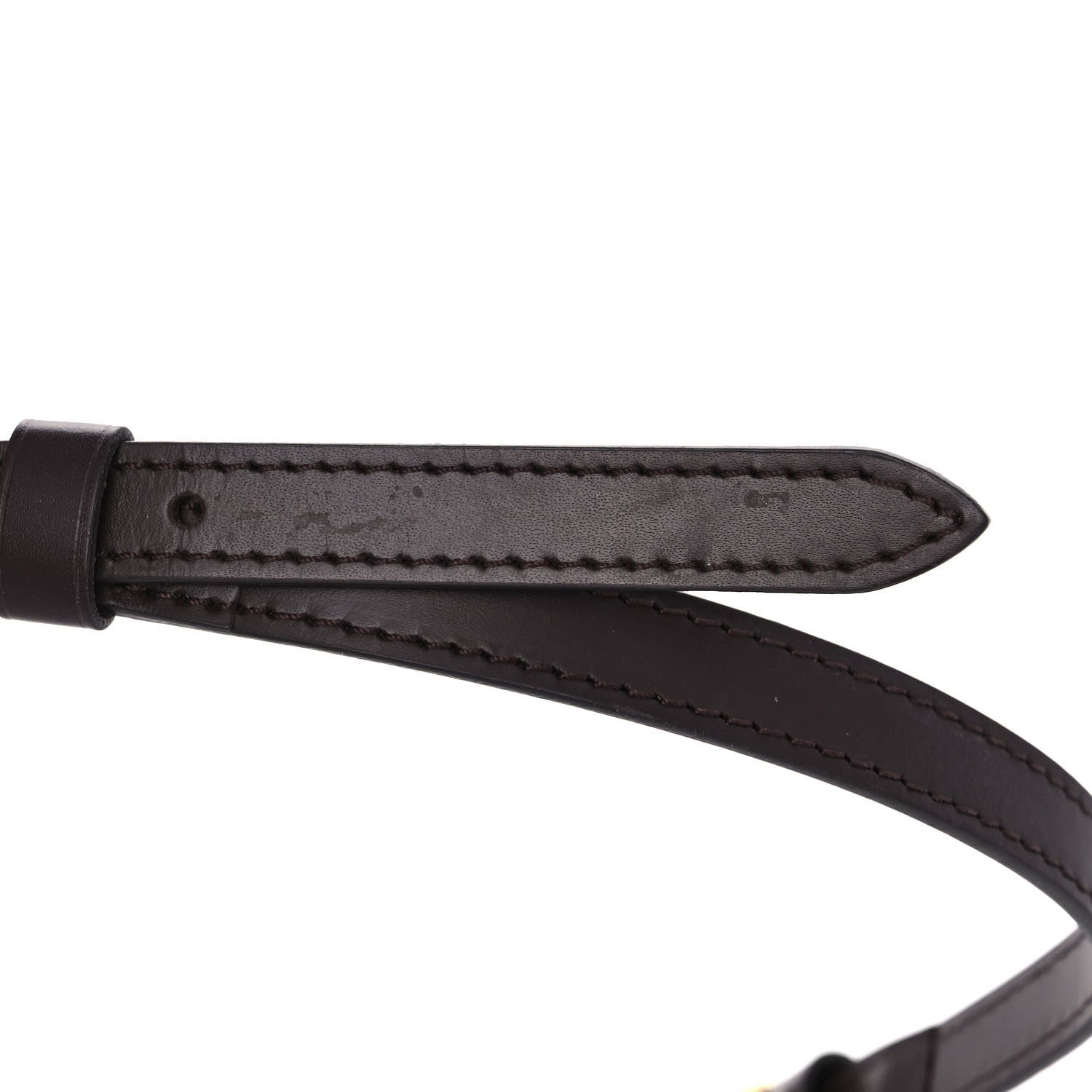 Louis Vuitton Calfskin 12mm Adjustable Shoulder Strap Brown 7 of 7