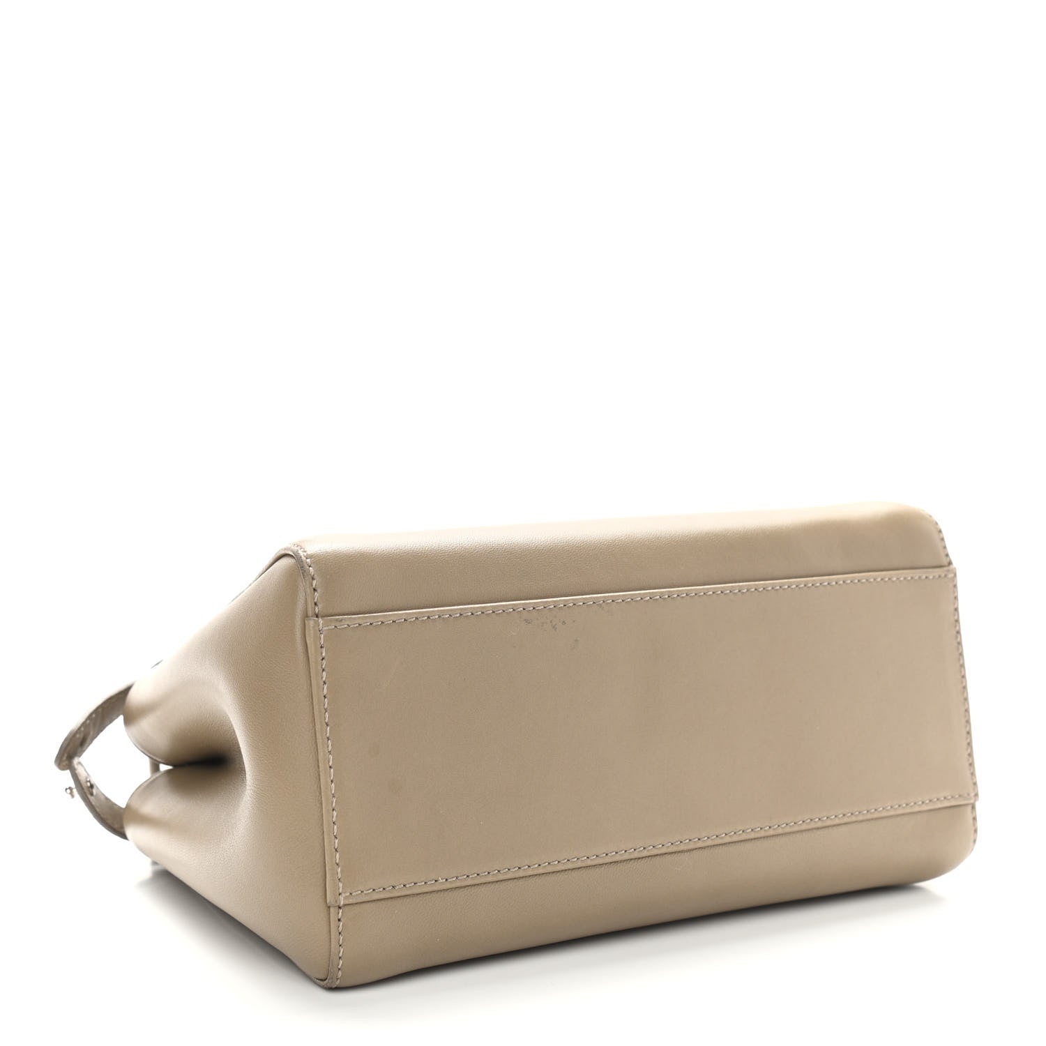 Fendi Nappa Mini Peekaboo Iconic Satchel Tortora 4 of 11