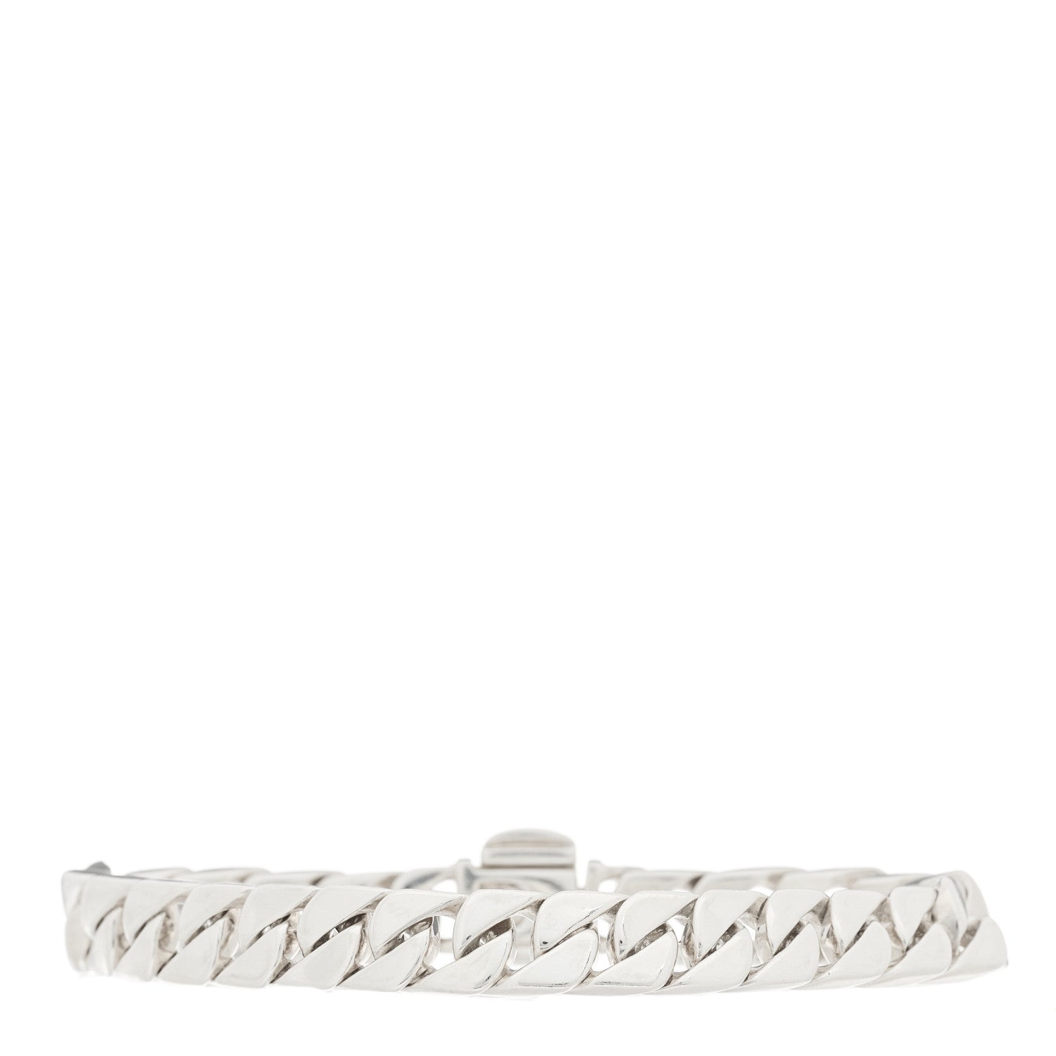 Tiffany Sterling Silver Curb Link Bracelet 1 of 3