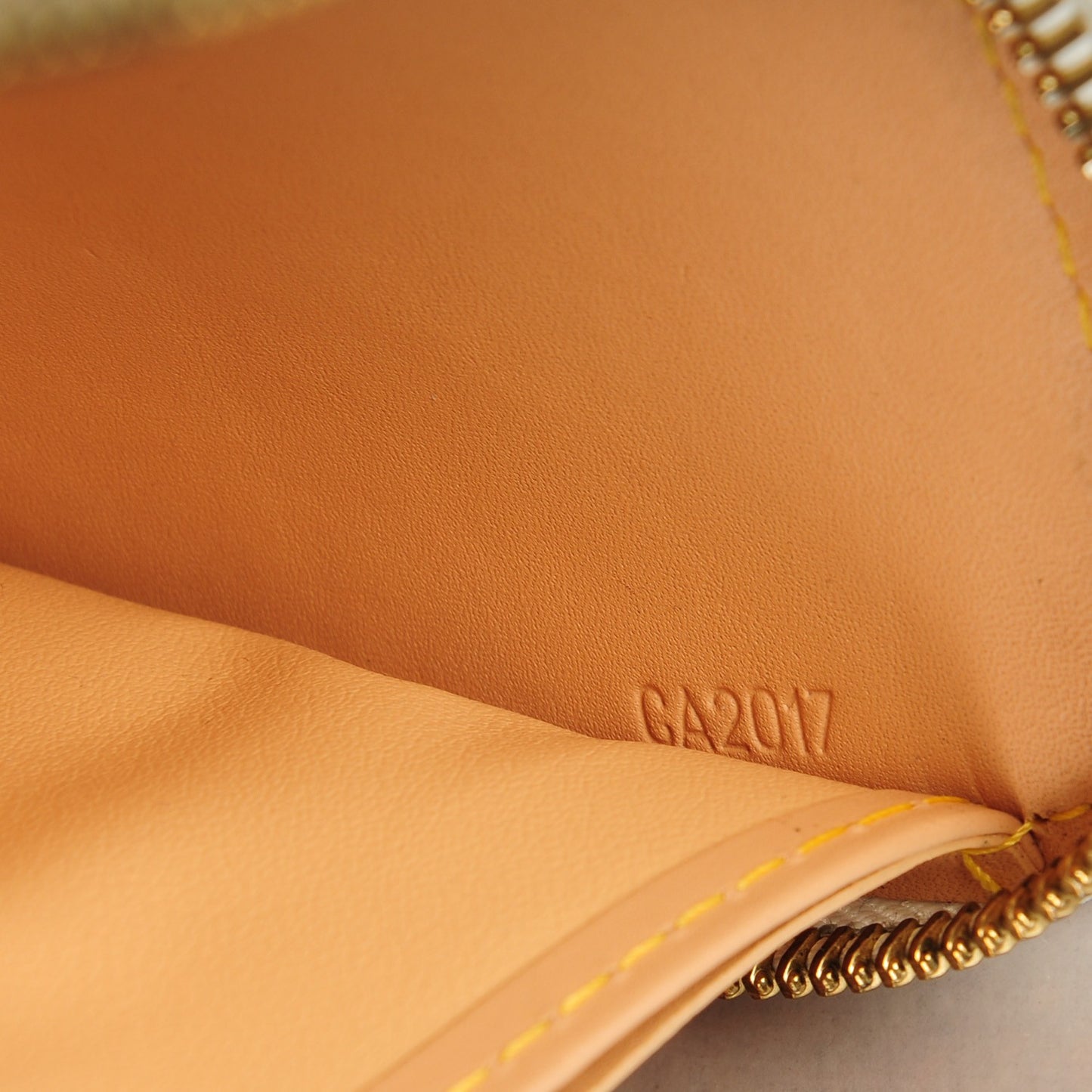 Monogram Multicolor Zippy Wallet White
