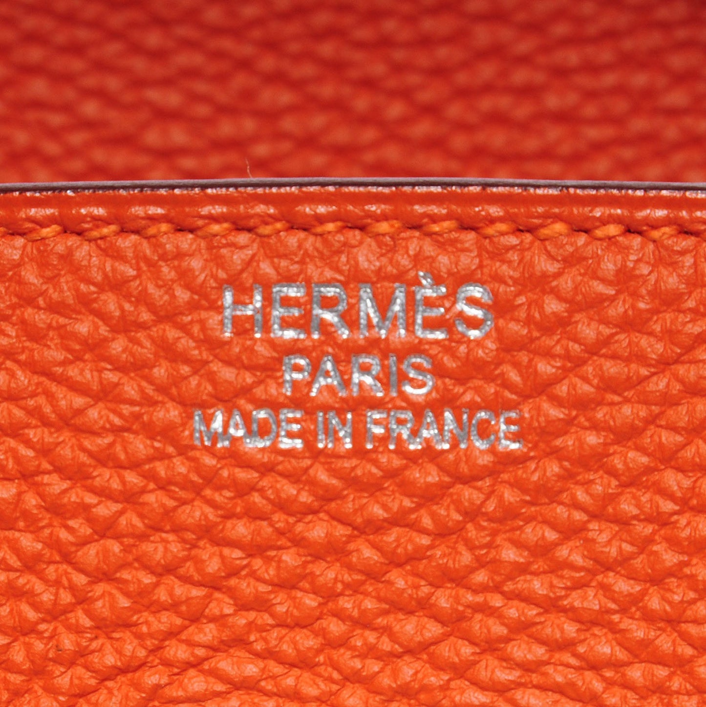 Togo Birkin 35 Orange