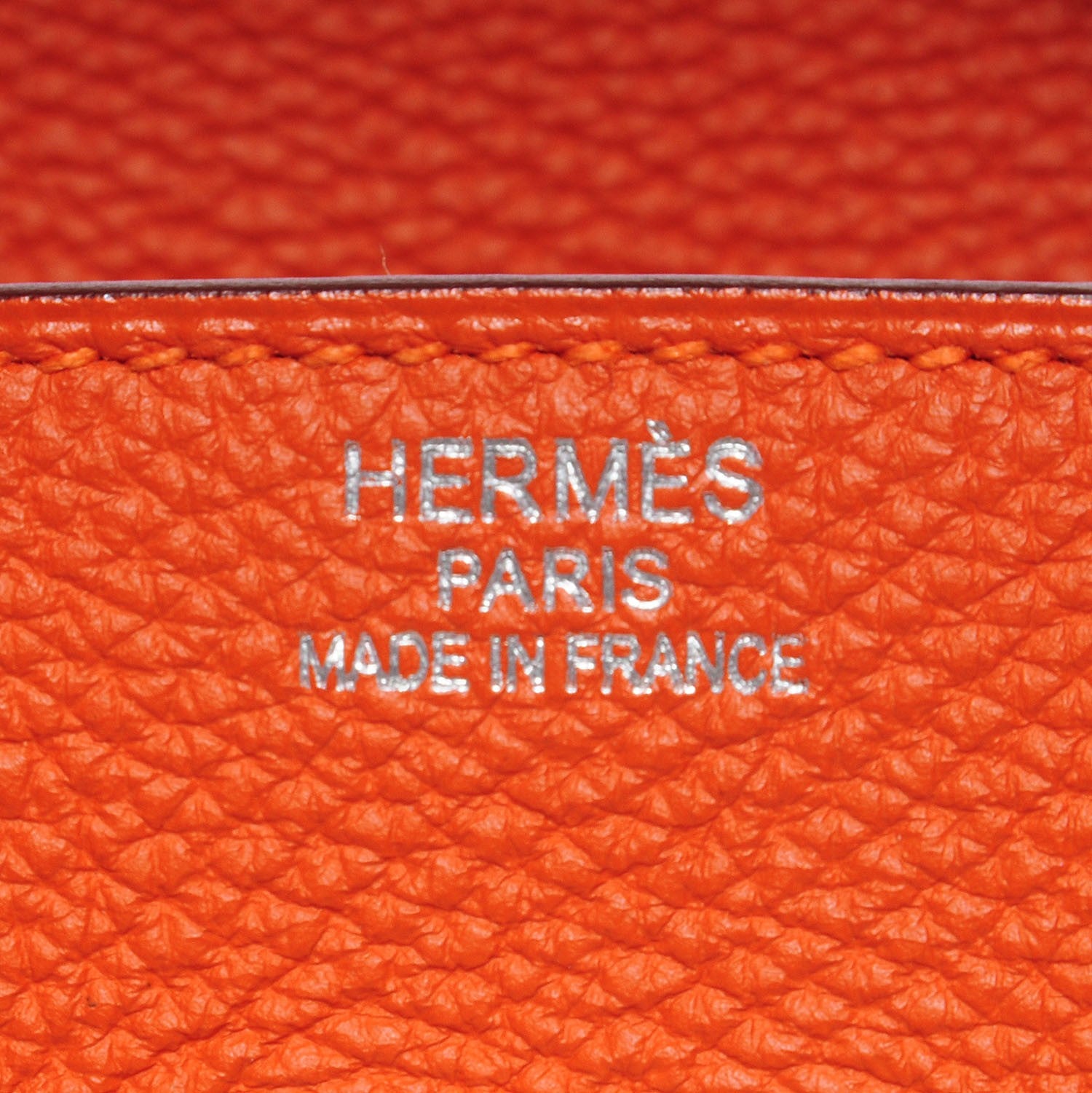 Hermes Togo Birkin 35 Orange 14 of 21