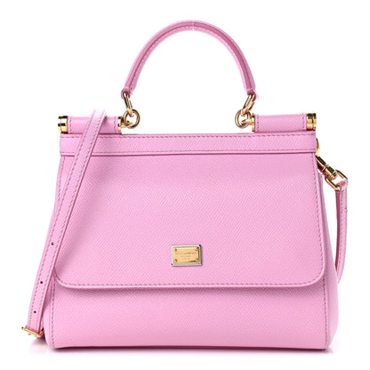 Dolce & Gabbana Dauphine Mini Miss Sicily Satchel Pink 1 of 5