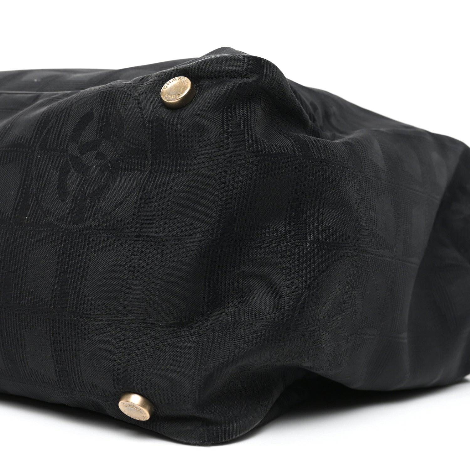 Chanel Nylon Medium Travel Tote Black 10 of 10