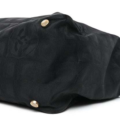 Chanel Nylon Medium Travel Tote Black 10 of 10