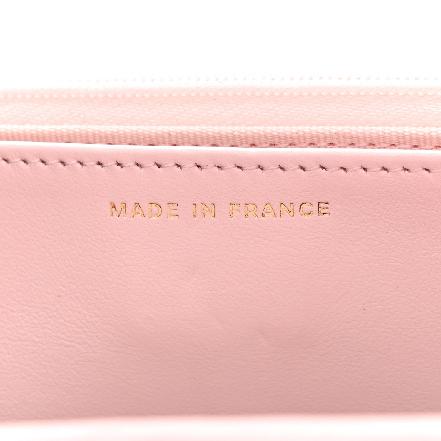 Chanel Caviar Quilted Wallet on Chain WOC Light Pink 7 of 12