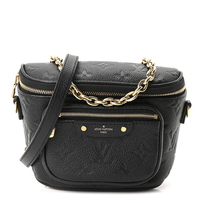 Louis Vuitton Empreinte Mini Bumbag Black 1 of 9