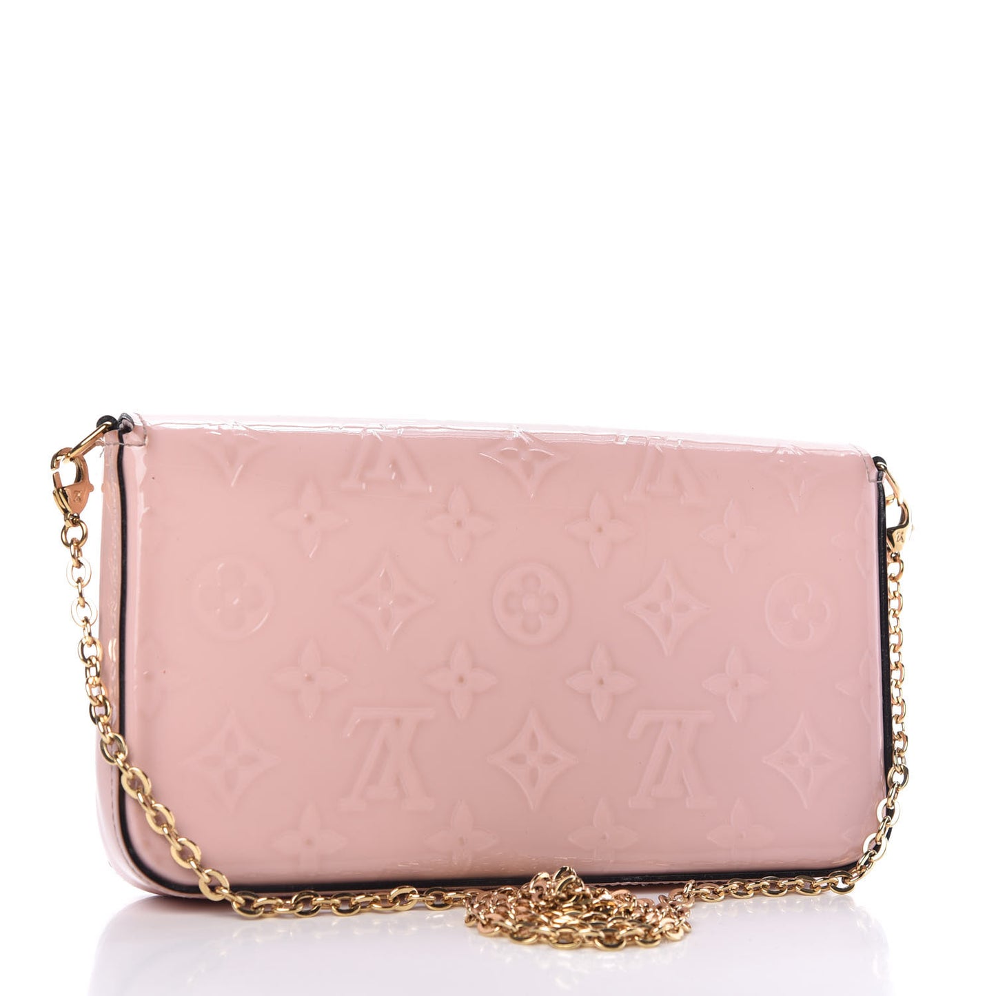 Vernis Felicie Chain Wallet Rose Ballerine