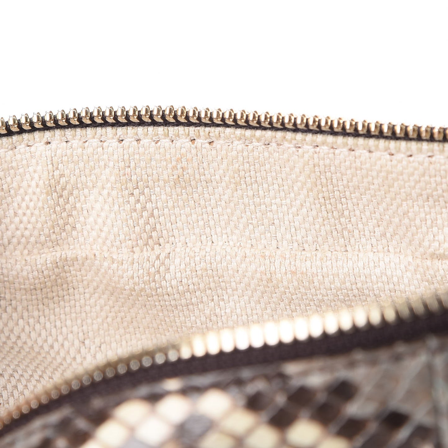 Python Small Soho Disco Bag Natural