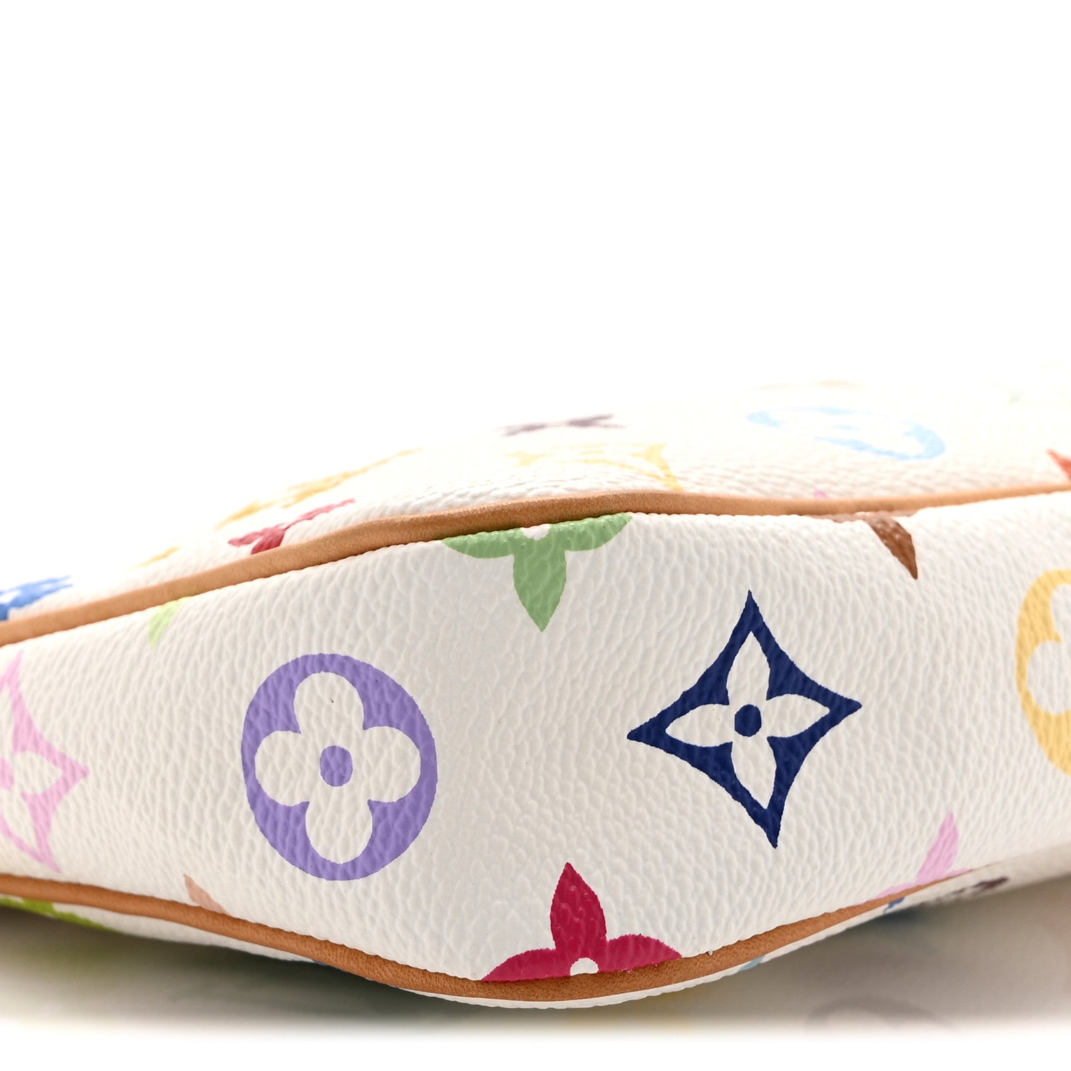 Louis Vuitton Monogram Multicolor Pochette Accessories White 9 of 10
