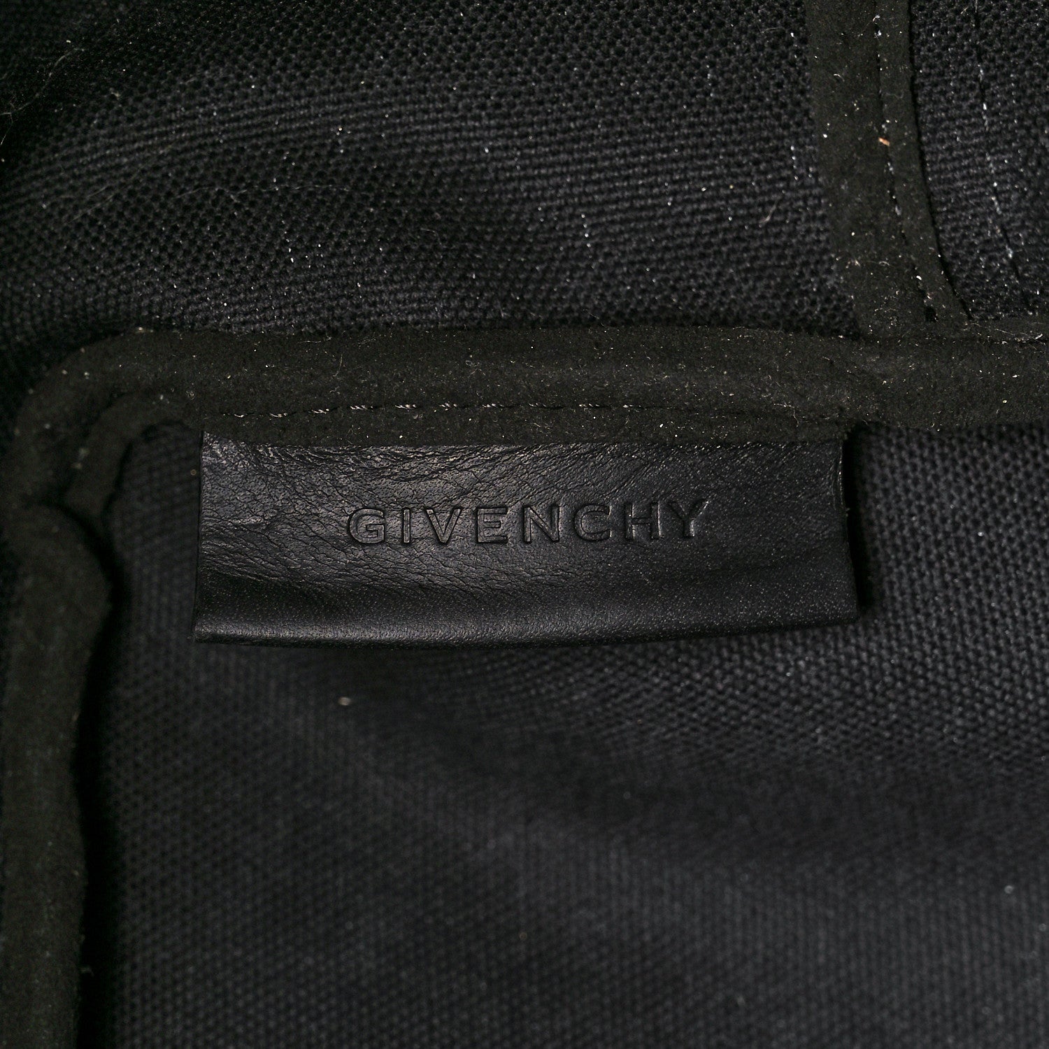 Givenchy Textured Coated Canvas Rottweiler Pint Large Antigona Tote Black 6 of 14