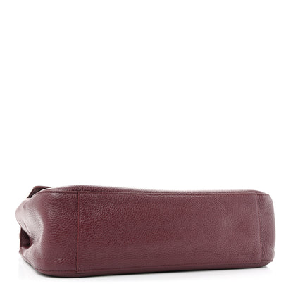 Chanel Grained Calfskin Small Souplissimo Maxi Flap Burgundy 4 of 10
