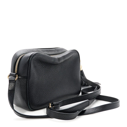 Gucci Pebbled Calfskin Small Soho Disco Bag Black 3 of 10