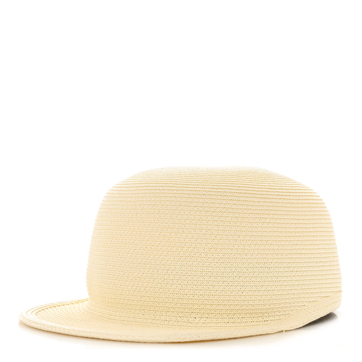Hermes Emma Cap 56 Naturel Ecru Marine 1 of 10