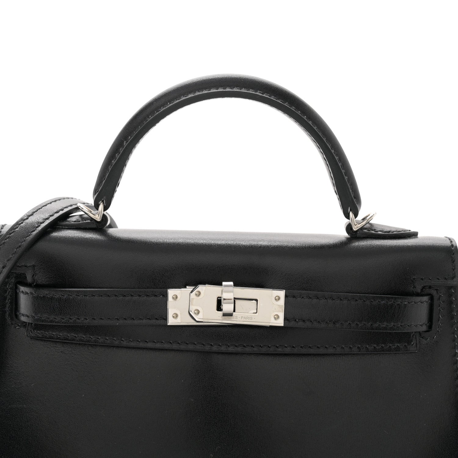 Hermes Box Mini Kelly Sellier 20 Black 8 of 11