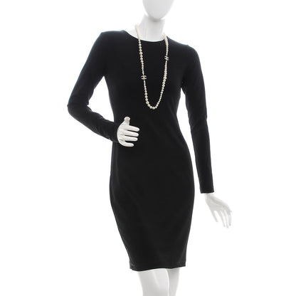 Chanel Graduated Pearl CC Long Necklace Gold 2 of 6