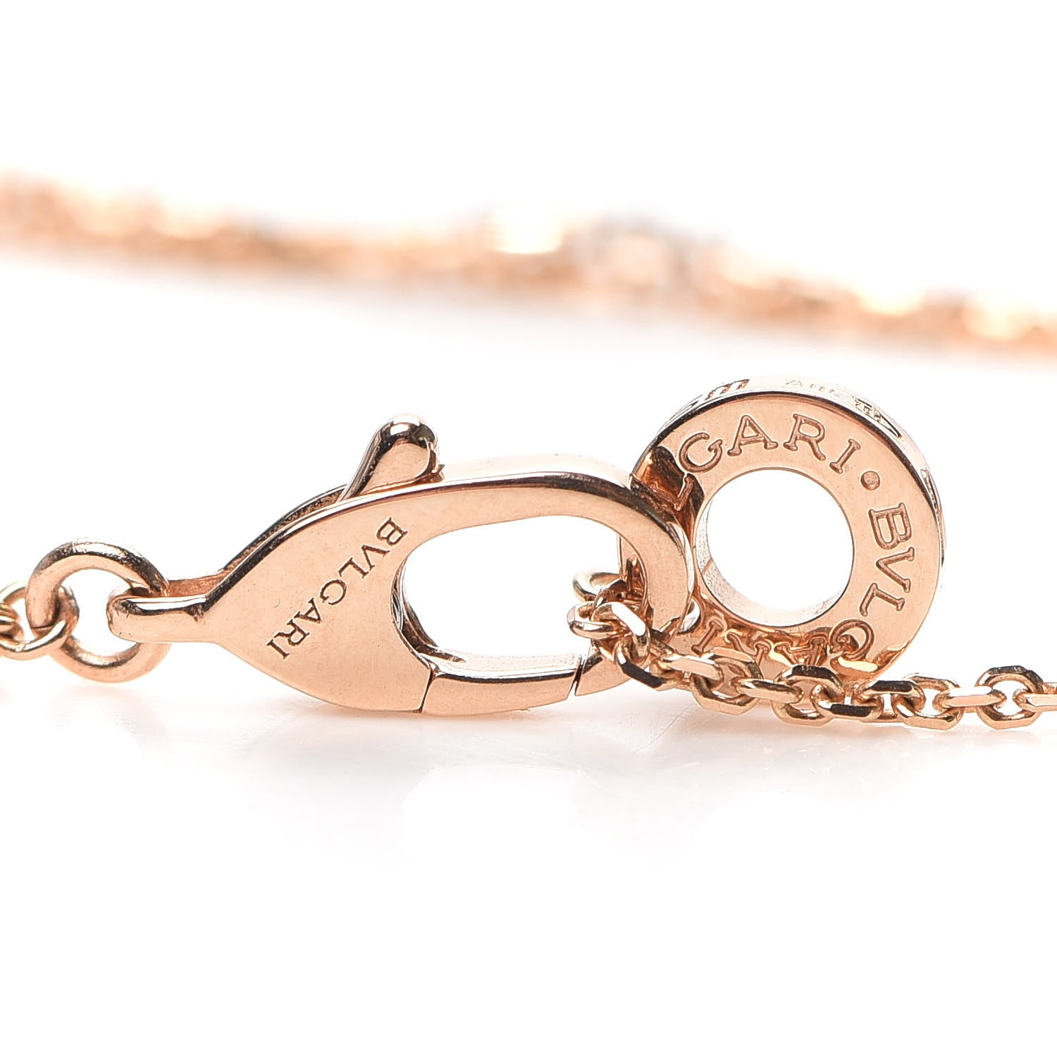 Bulgari 18K Rose Gold Mother of Pearl Divas' Dream Bracelet SM 4 of 7