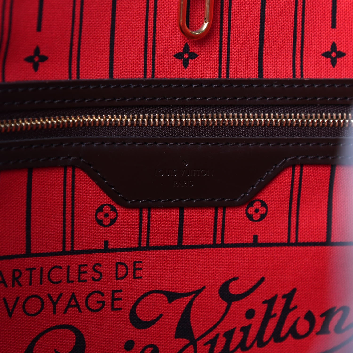 Louis Vuitton Damier Ebene Neverfull MM 6 of 11