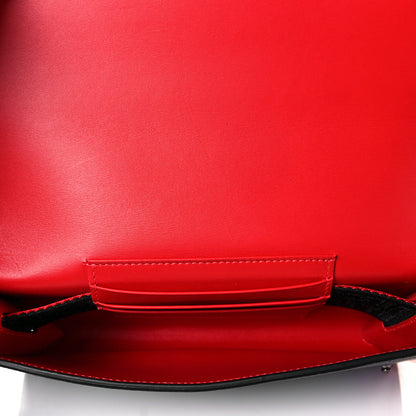 Christian Louboutin Calfskin Gomme Spikes Paloma Crossbody Red 4 of 7