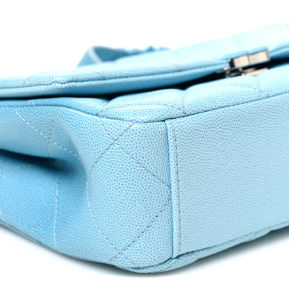 Chanel Shaded Caviar Quilted My Everything Flap Light Blue 8 of 10