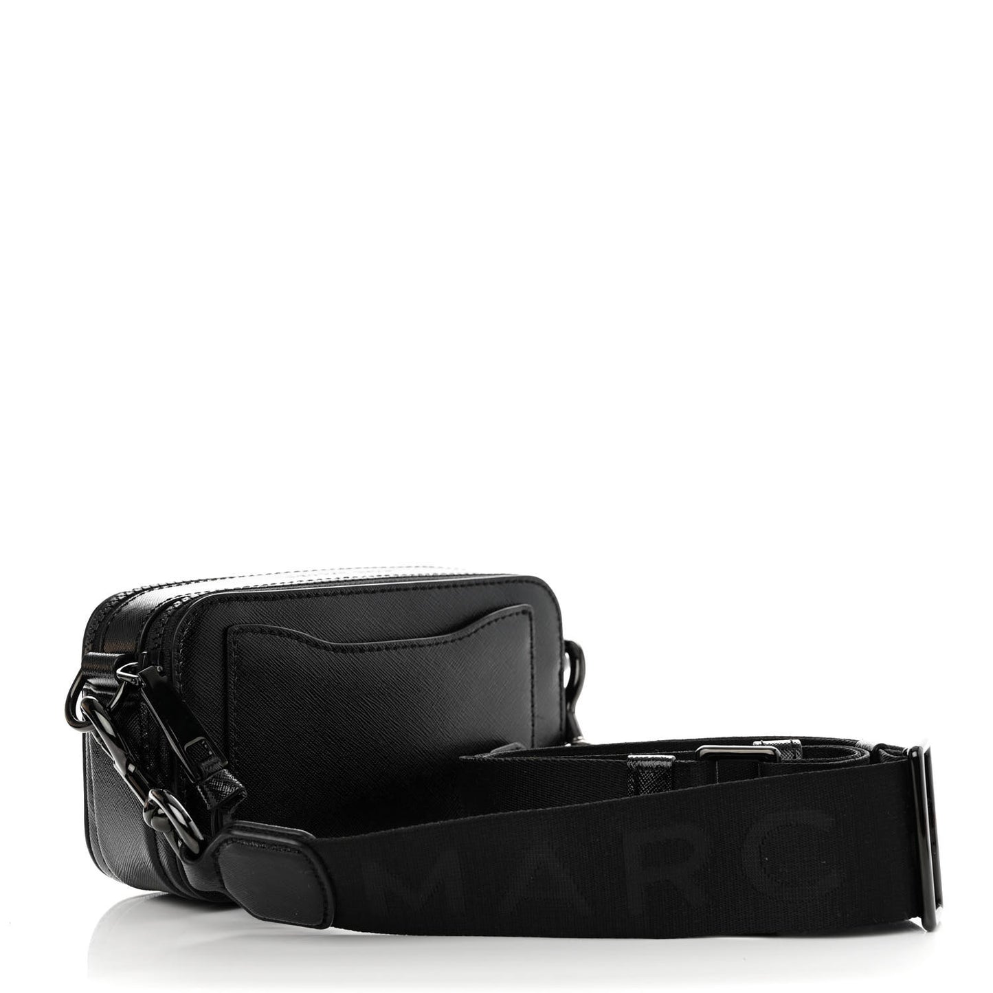 Saffiano Snapshot Camera Bag Black