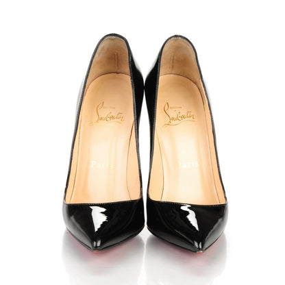 Christian Louboutin Patent Pigalle 120 Pumps 35 Black 2 of 7
