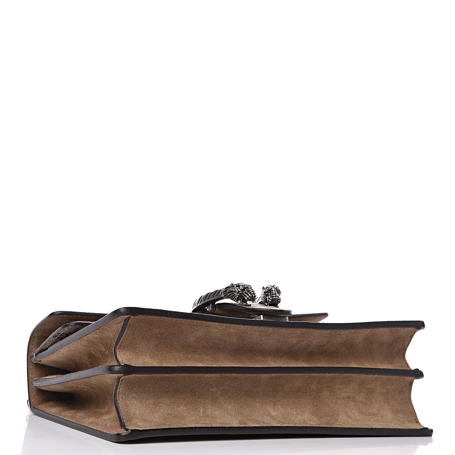 Gucci GG Supreme Monogram Small Dionysus Shoulder Bag Taupe 4 of 10