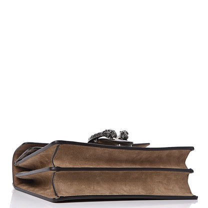 Gucci GG Supreme Monogram Small Dionysus Shoulder Bag Taupe 4 of 10