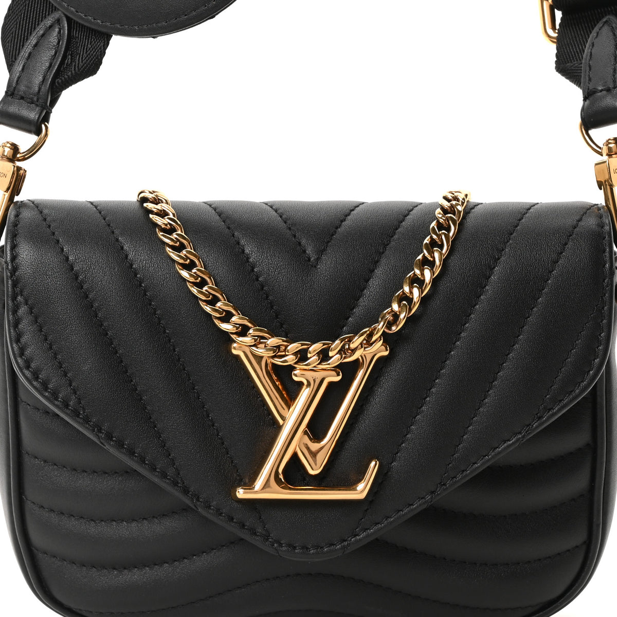 Calfskin New Wave Multi Pochette Black