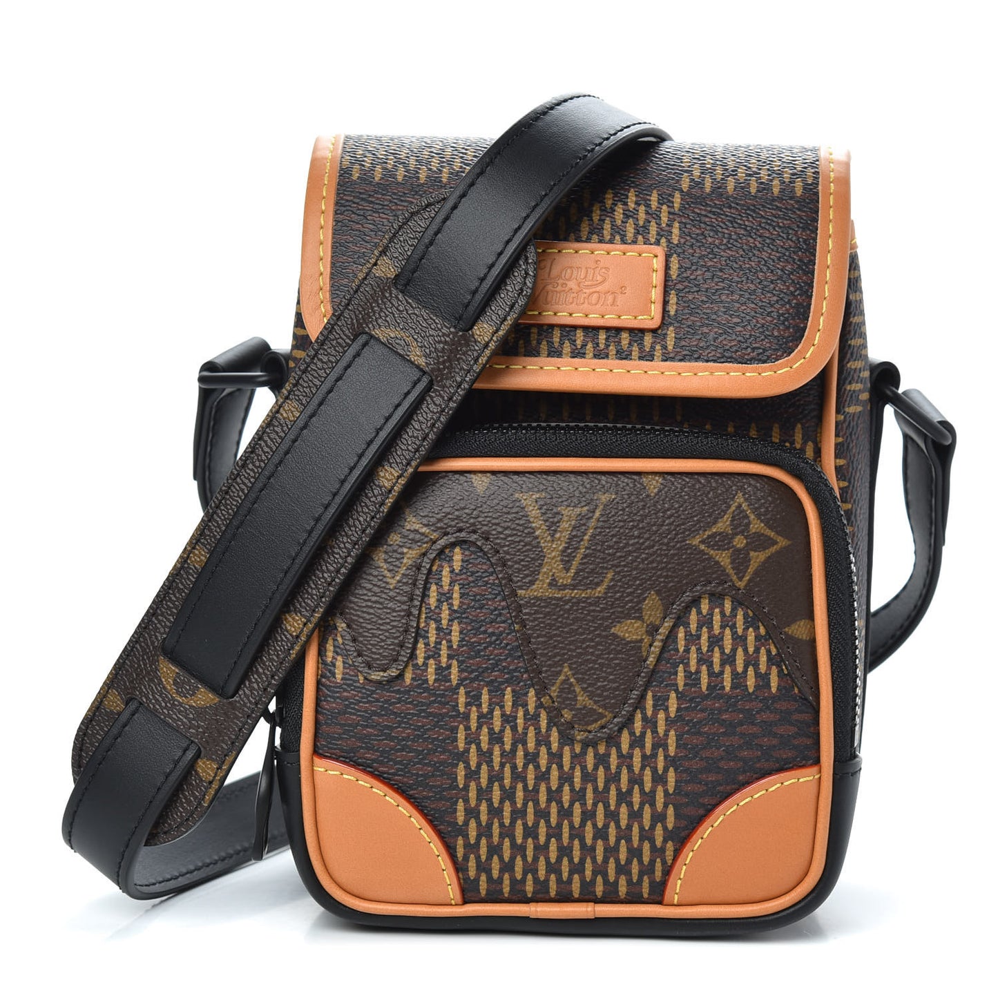 X NIGO Giant Damier Ebene Monogram Nano Amazone Messenger