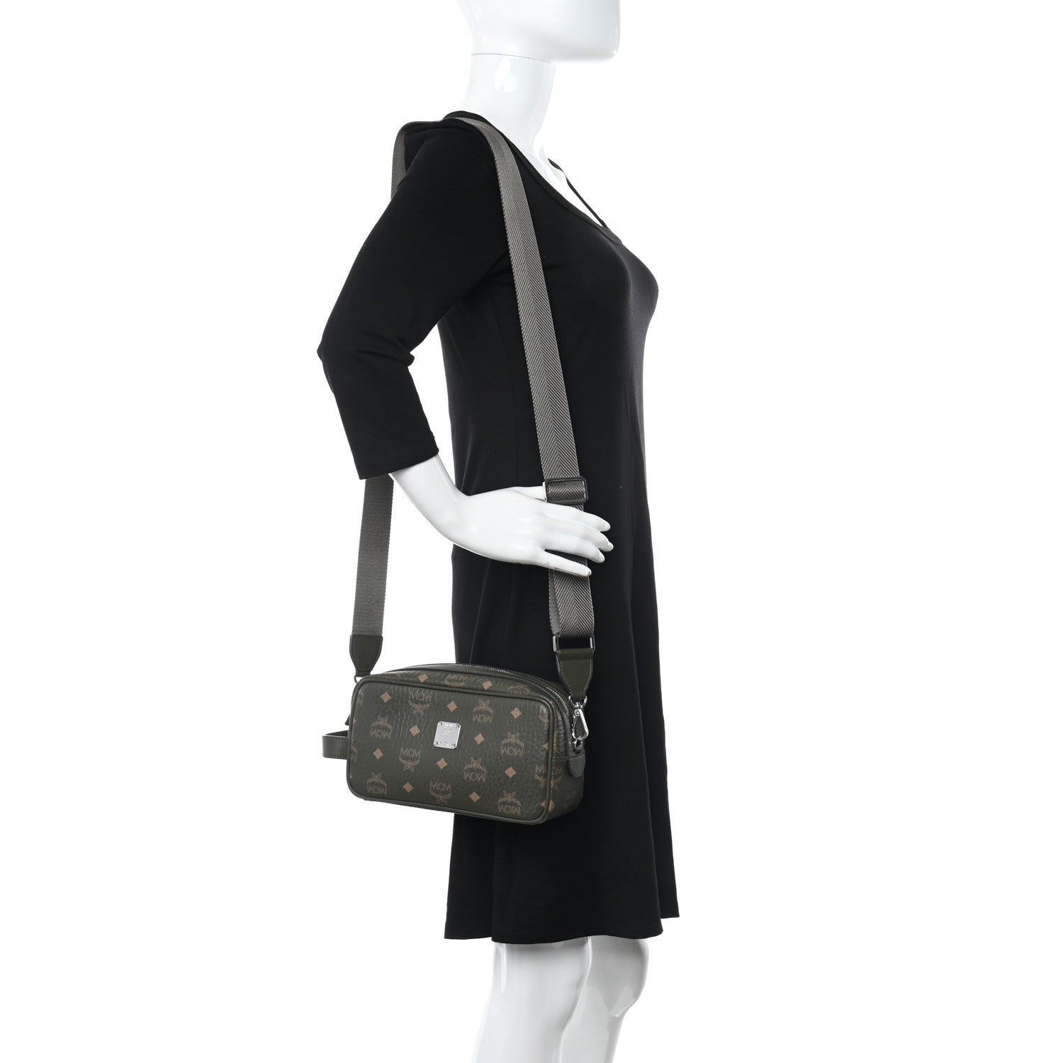 MCM Visetos Wash Crossbody Sea Turtle 2 of 9