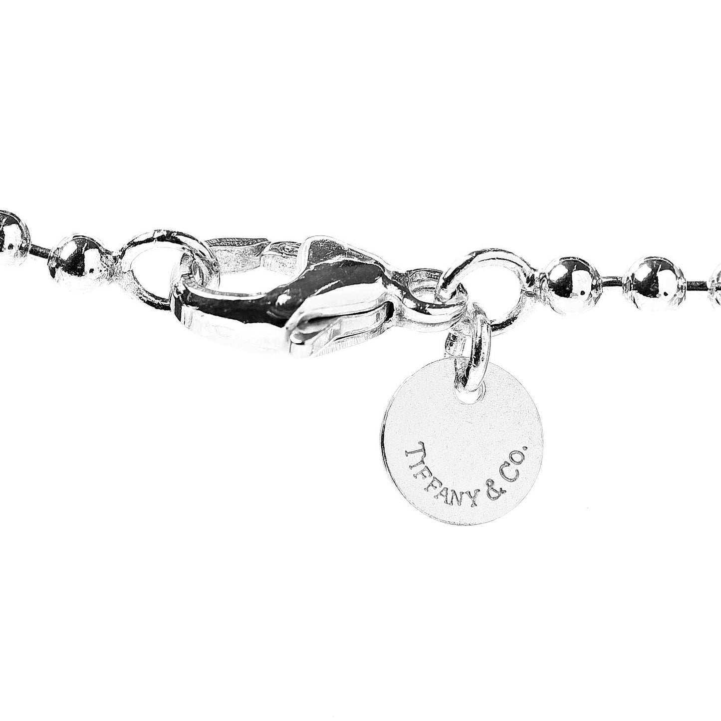 Sterling Silver Long Return to Tiffany Heart Pendant Necklace