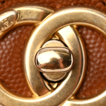 Chanel Caviar Quilted Multi Chain Backpack Light Brown 15 of 16