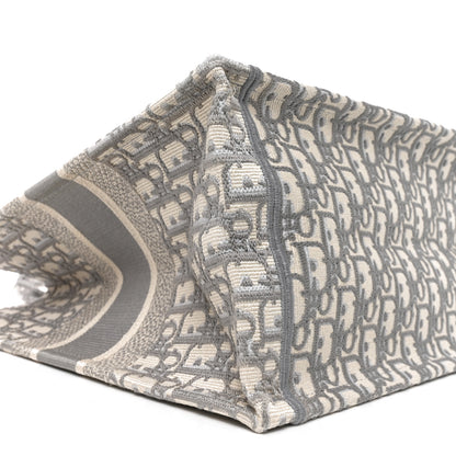 Christian Dior Oblique Medium Book Tote Grey 8 of 9
