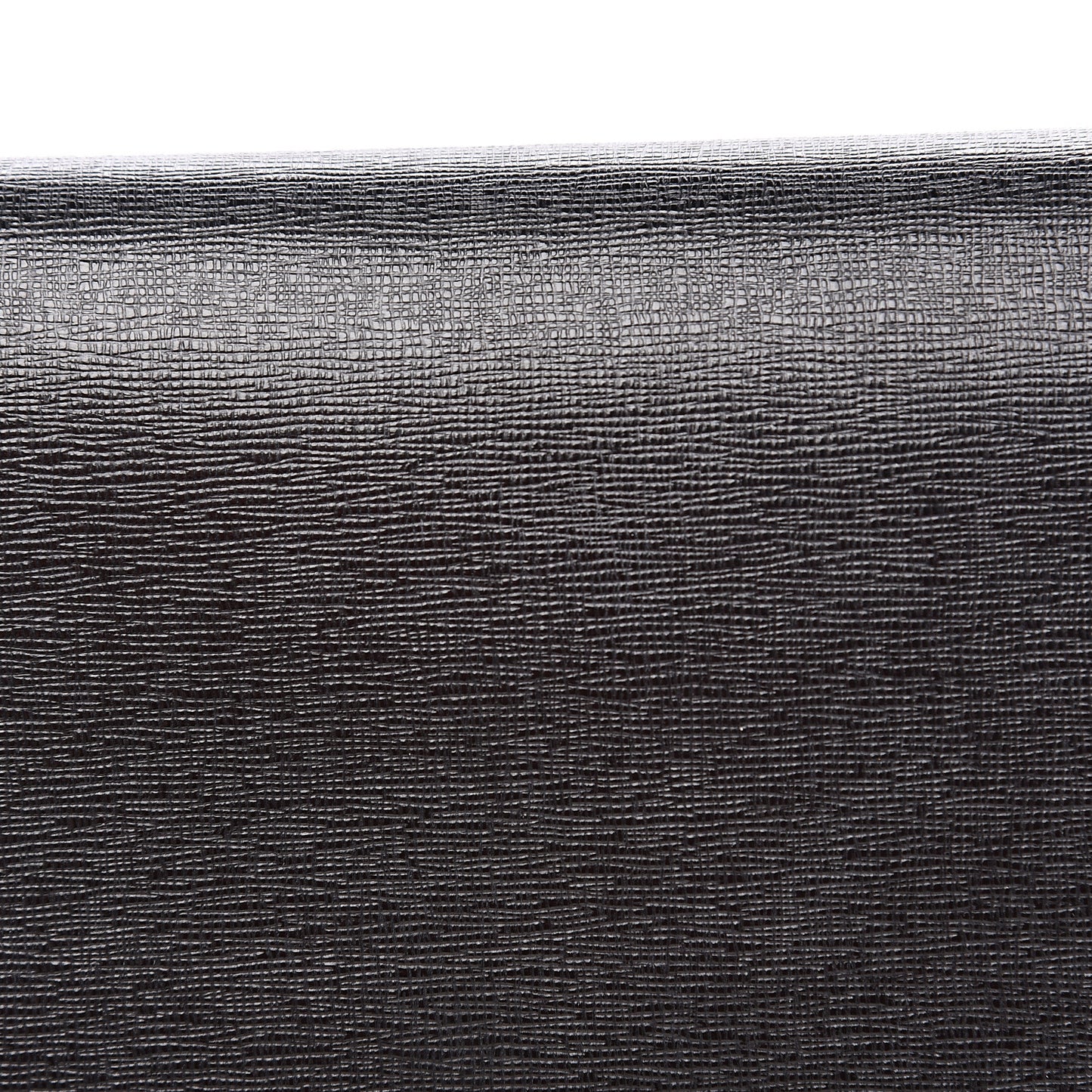 Vitello Elite Studded Tube Wallet on Chain Black