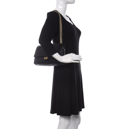 Chanel Aged Calfskin Quilted 2.55 Reissue 226 Flap Black 2 of 9