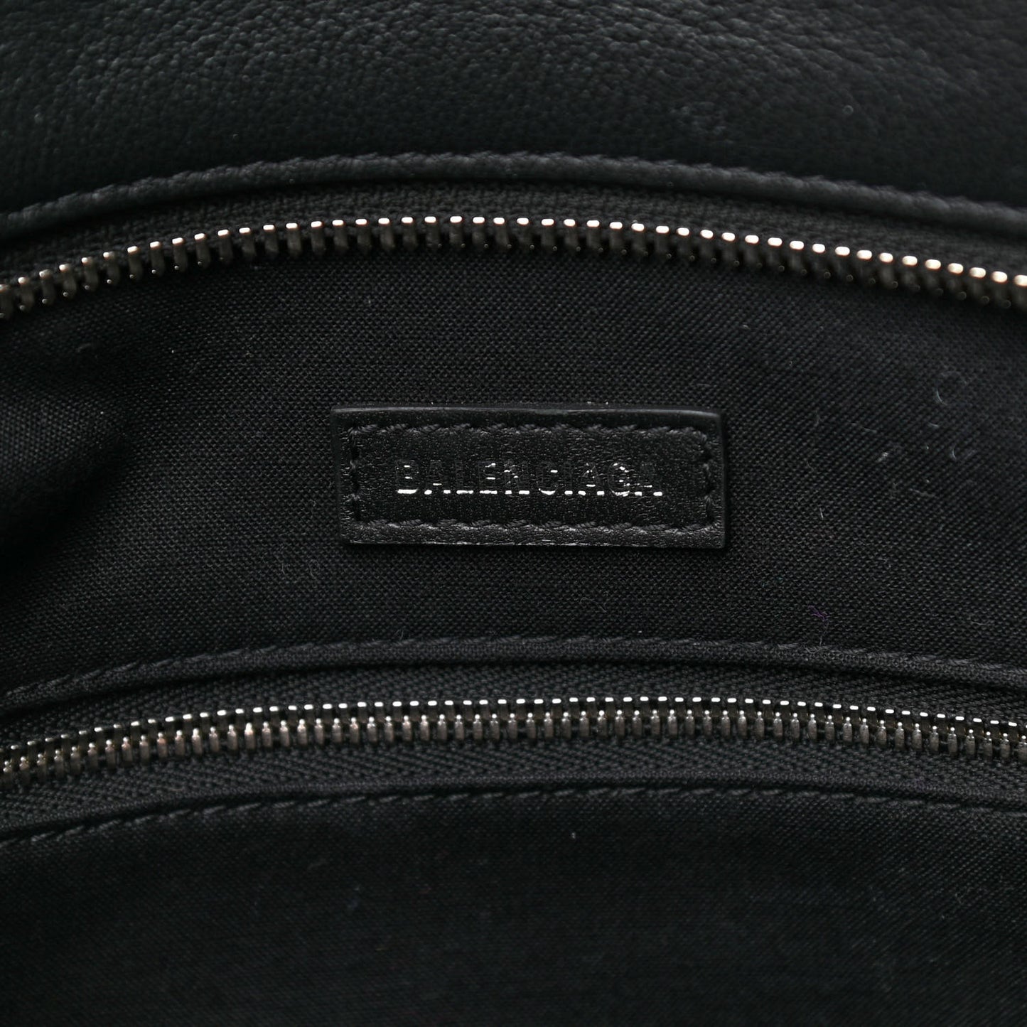 Smooth Calfskin Everyday East West Tote Bag Grey Black White
