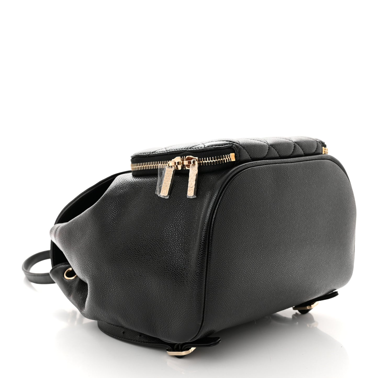 Caviar Quilted Business Affinity Backpack Black