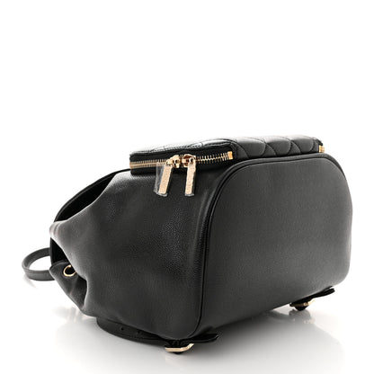 Chanel Caviar Quilted Business Affinity Backpack Black 4 of 10