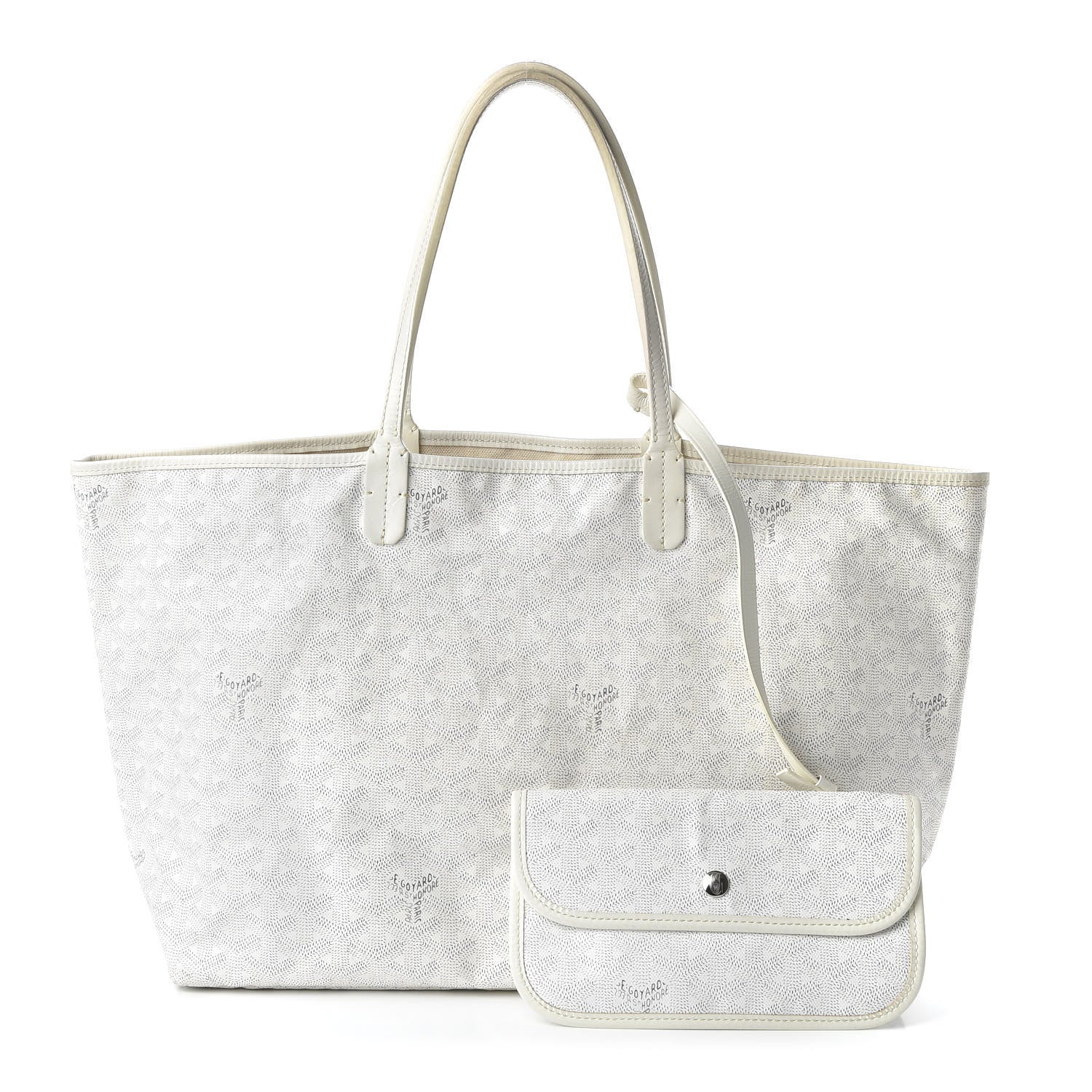 Goyard Goyardine Saint Louis PM White 1 of 9