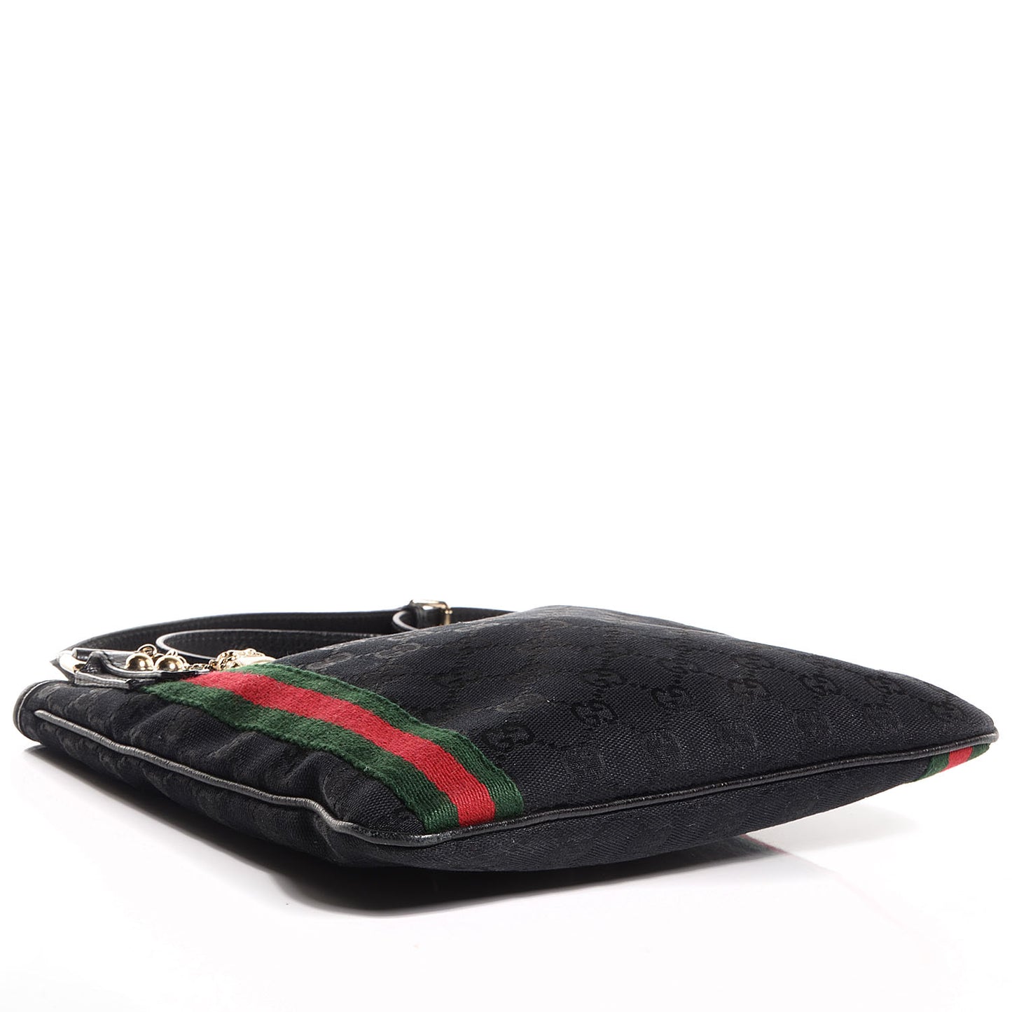 Monogram Web Jolicoeur Charms Messenger Bag Black