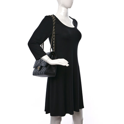 Chanel Caviar Quilted Jumbo Double Flap Black 2 of 12