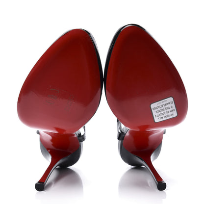 Christian Louboutin Patent Me Pam 100 Pumps 38 Black 6 of 10