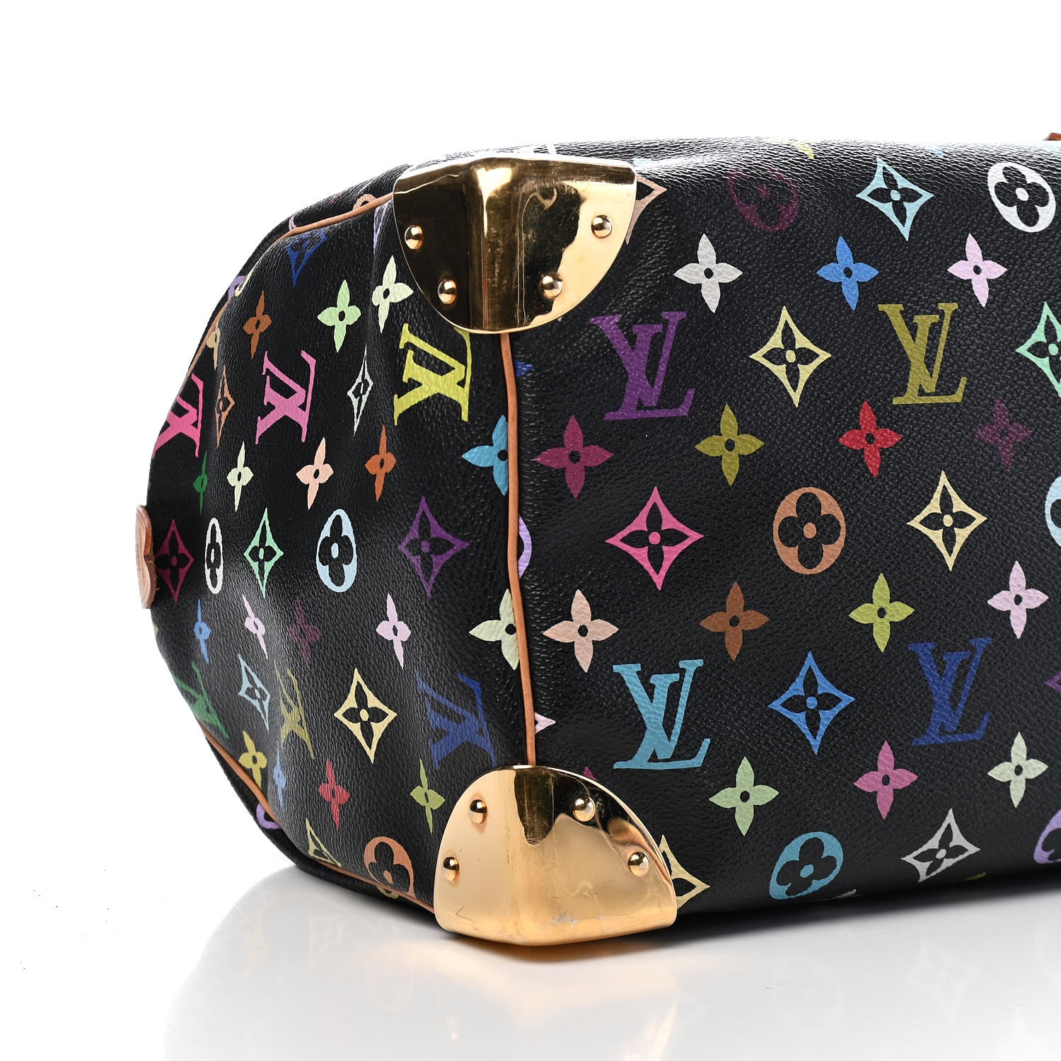 Louis Vuitton Monogram Multicolor Speedy 30 Black 7 of 8