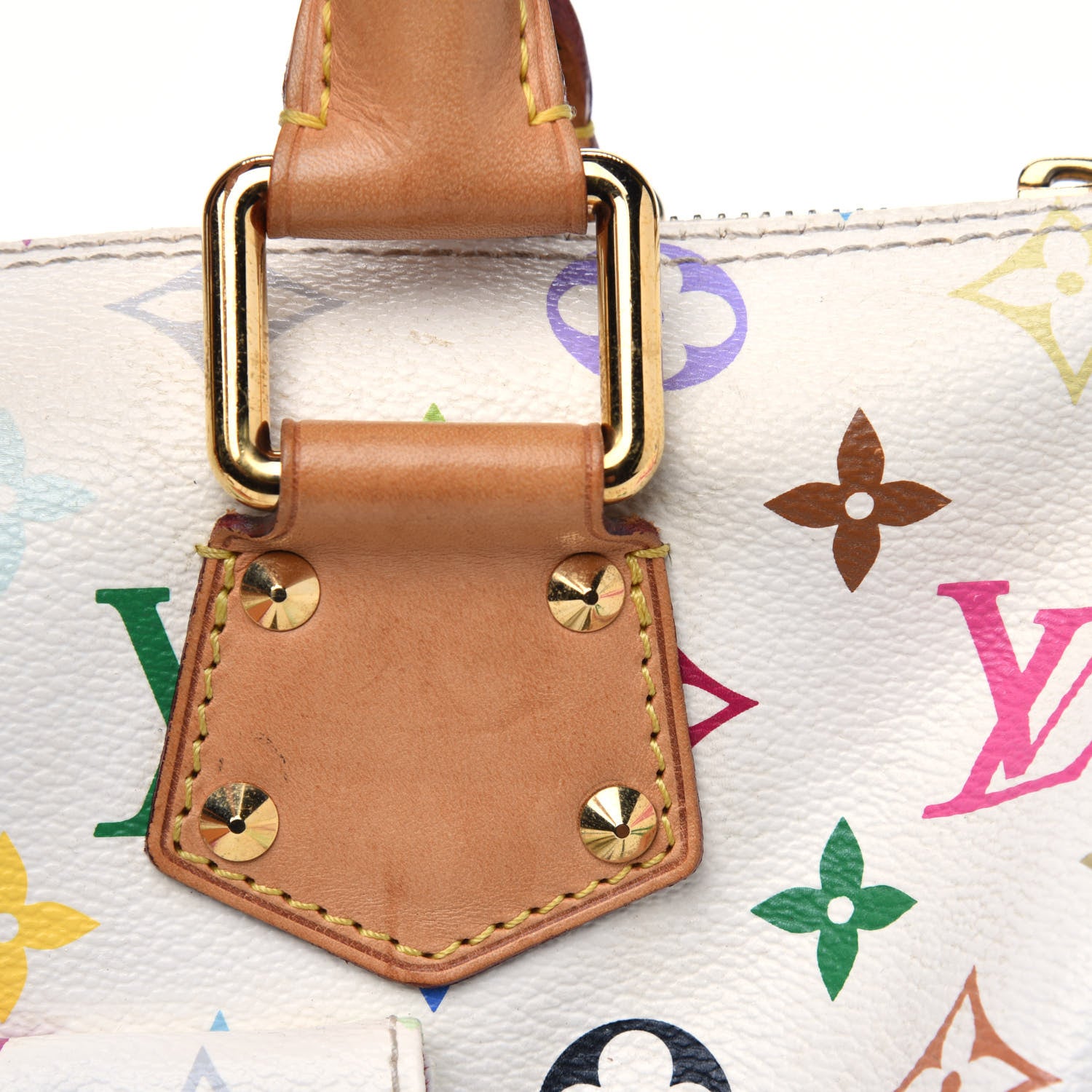 Louis Vuitton Monogram Multicolor Speedy 30 White 20 of 27