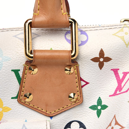 Louis Vuitton Monogram Multicolor Speedy 30 White 20 of 27