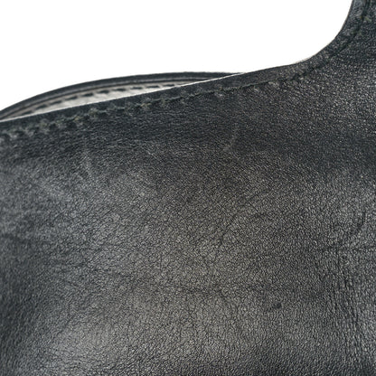 Gucci Monogram Horsebit Chain Studded Flap Shoulder Bag Black 13 of 16